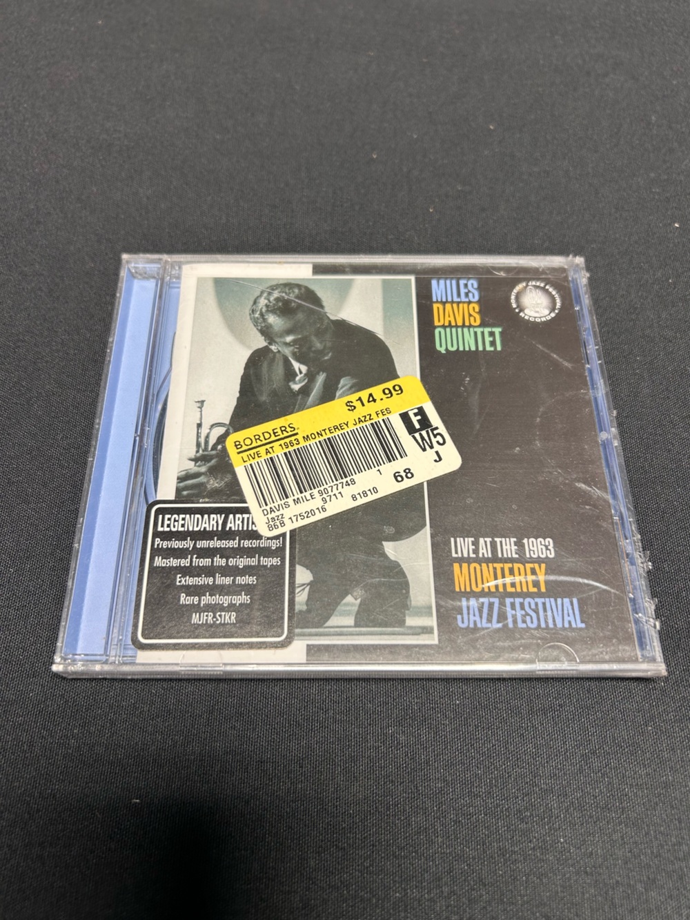 Miles Davis Quintet - Live at the 1963 Monterey Jazz Festival CD Sealed + Hype